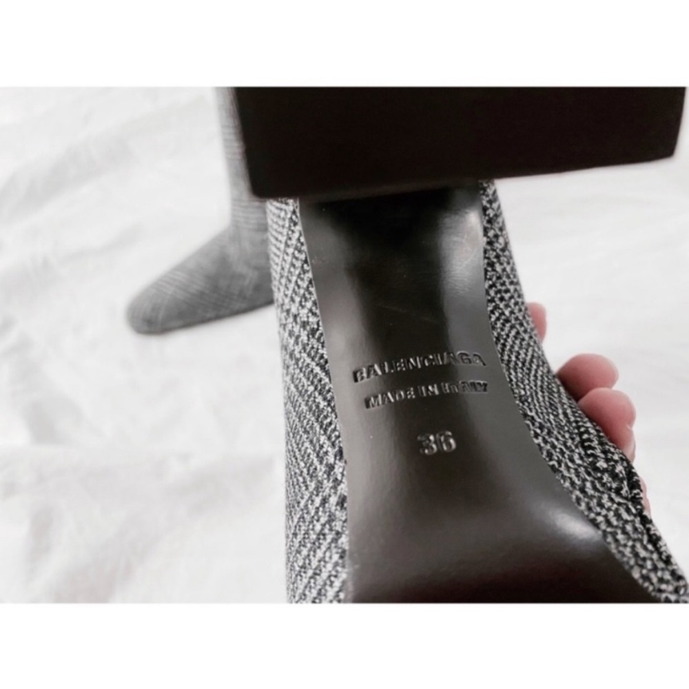 Balenciaga Wool Heeled Booties - Picture 4 of 9